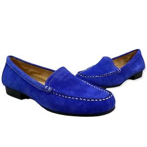 Naturalizer - Suede - Sapphire Blue - Loafers - Size 7.5